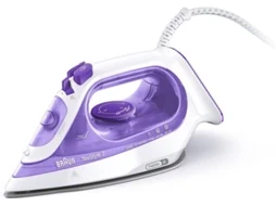 Ferro a Vapor BRAUN Texstyle 3 SI3042VI (Jato vapor: 160 g/min - Base: Super Cerâmica)