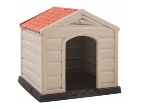 Canil Doggy para Cão 92 X 92 X 89 Cm Polipropileno Conforto Térmico Interno/Externo Montagem Rápida UDP