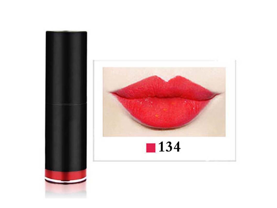 Lápiz Labial Impermeable Mate De Larga Duración Brillo Labial Herramienta De Maquillaje 134
