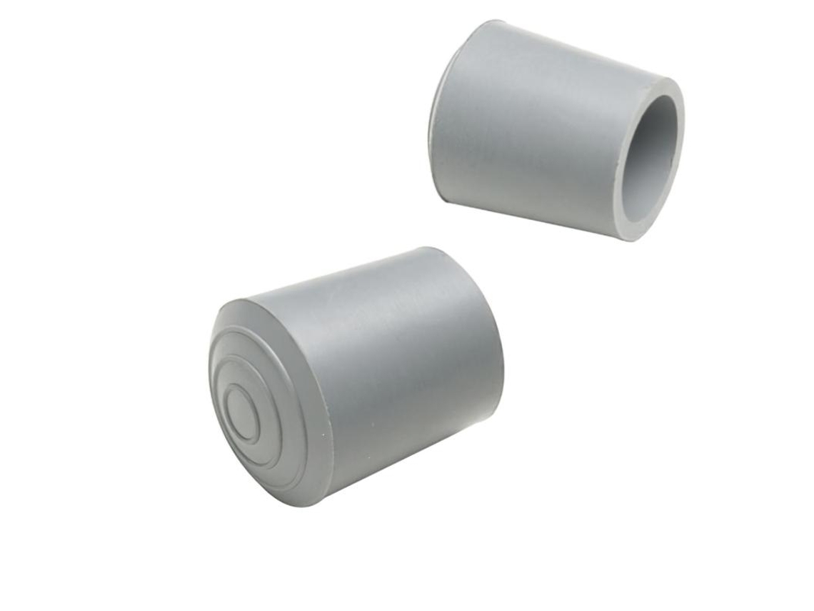 Bloco de Borracha Para Andador 25 mm Bolsa Cinza 100 Unidades WOLFPACK LINEA PROFESIONAL