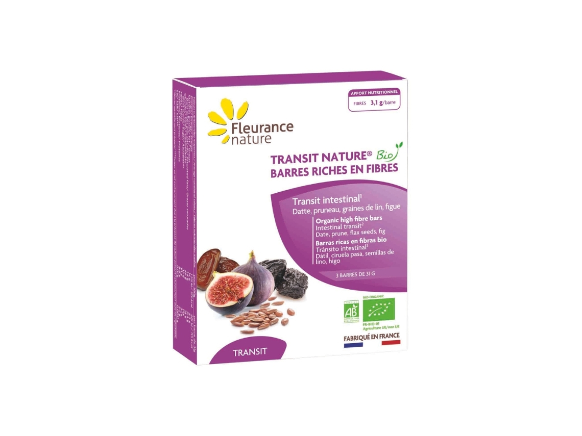 Transit Nature® Barras Ricas Em Fibras Eco Fleurance Nature 3 Barras De 31g