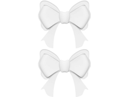 1par De Prendedores Silicone Em Formato Nó Para Fones Ouvido, Acessórios Decorativos Para Mulheres, Meninas