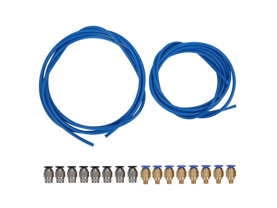 Tubo De Ptfe Pc4 M6 Pc4 M10 Conexões Pneumáticas Para Impressora 3d Creality Ender 3