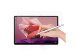 Yuru protetor de Tela Paperlike para Lenovo Tab P12 Anti risco Pet com Sensibilidade Tática e Textura de Papel