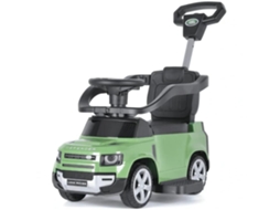 Carrito Montable Para Bebe 2-em-1 - Land Rover Defender - 1 A 3 Anos - Verde