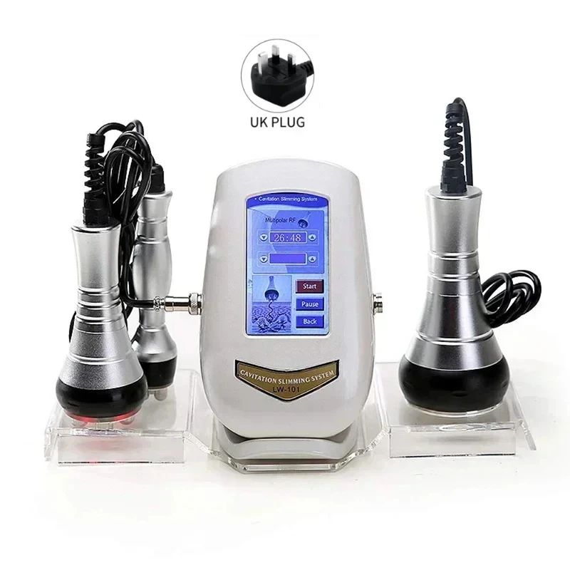 Um Aparelho De Beleza 3 Em 1, Com Ultrassom De 40k Para Redução De Gordura, Combate Às Rugas, Rejuvenescimento Da Pele, Lifting E Firmeza.