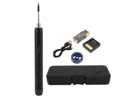 Ferro de soldar portátil USB: aquece rapidamente a 450 °C, recarregável e antioxidante.
