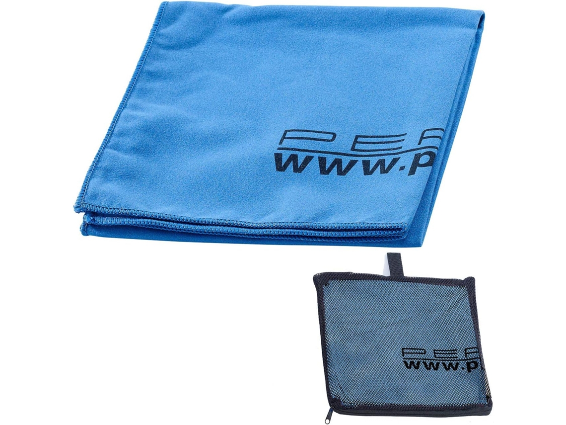 Toalha Esportiva De Microfibra Toalha De Microfibra Extra Absorvente, 80 X 40 Cm, Azul (toalha Abso Gokoco