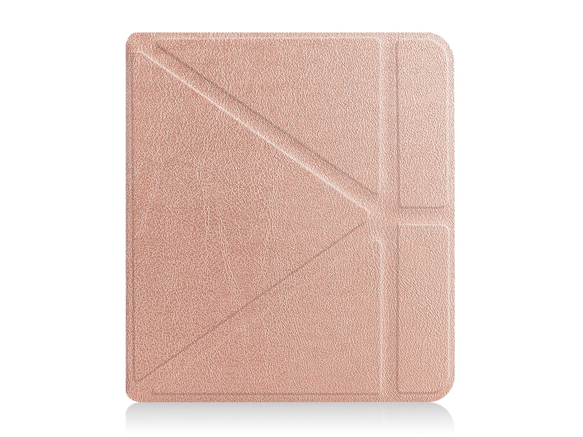 Lurelia Capa Ereader Para Kobo Libra 2 2021, 7 Polegadas, Ouro Rosa, Acabamento Elegante