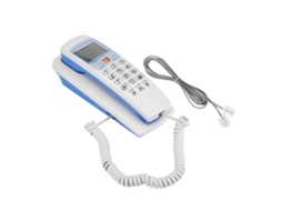 Aetheria telefone Fixo com Fio e Id do Chamador Fsk/dtmf para Casa e Escritório Branco