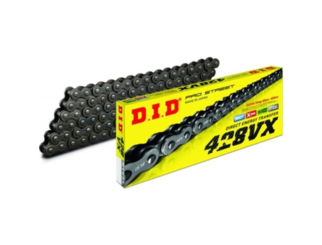 Corrente de Rolos de Motas D.I.D 428Vxb&B X 116 Mail. Fj