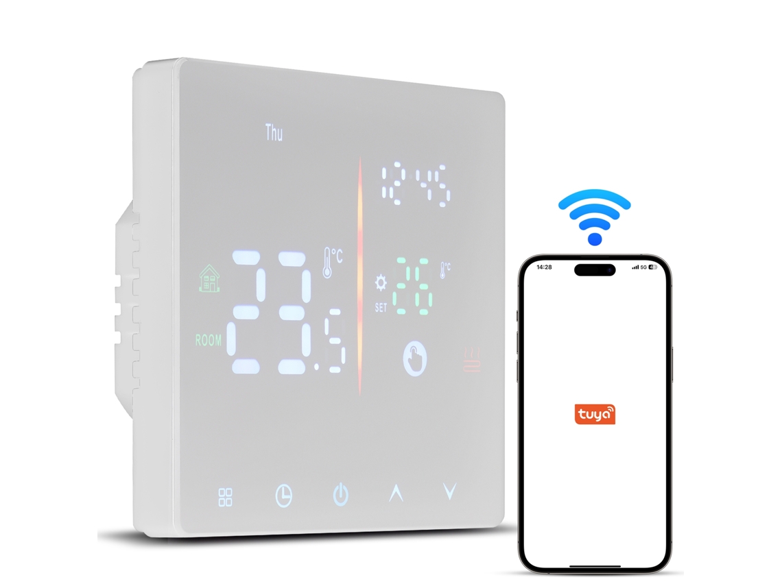 Termostato Inteligente LAXISCREED Touch Automático
