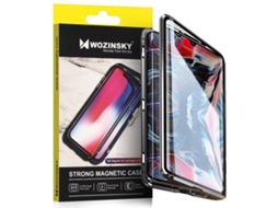 Capa Samsung Galaxy A72 LMOBILE 360 Magnética Preto- Transparente