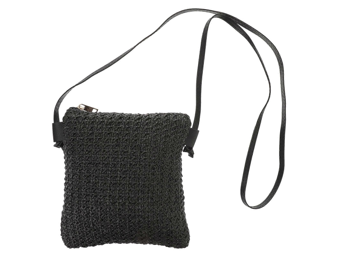 Bolsa Transversal De Palha Para Verão