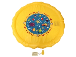 Ats colchón Hinchable de Sprinkler para Niños Colchón de Agua Pvc Desplegable para Juegos Al Aire Libre