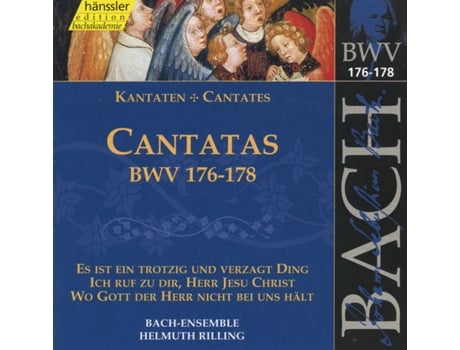 CD Johann Sebastian Bach / Bach-Ensemble, Helmuth Rilling - Cantatas BWV 170 & 35 (1CDs)
