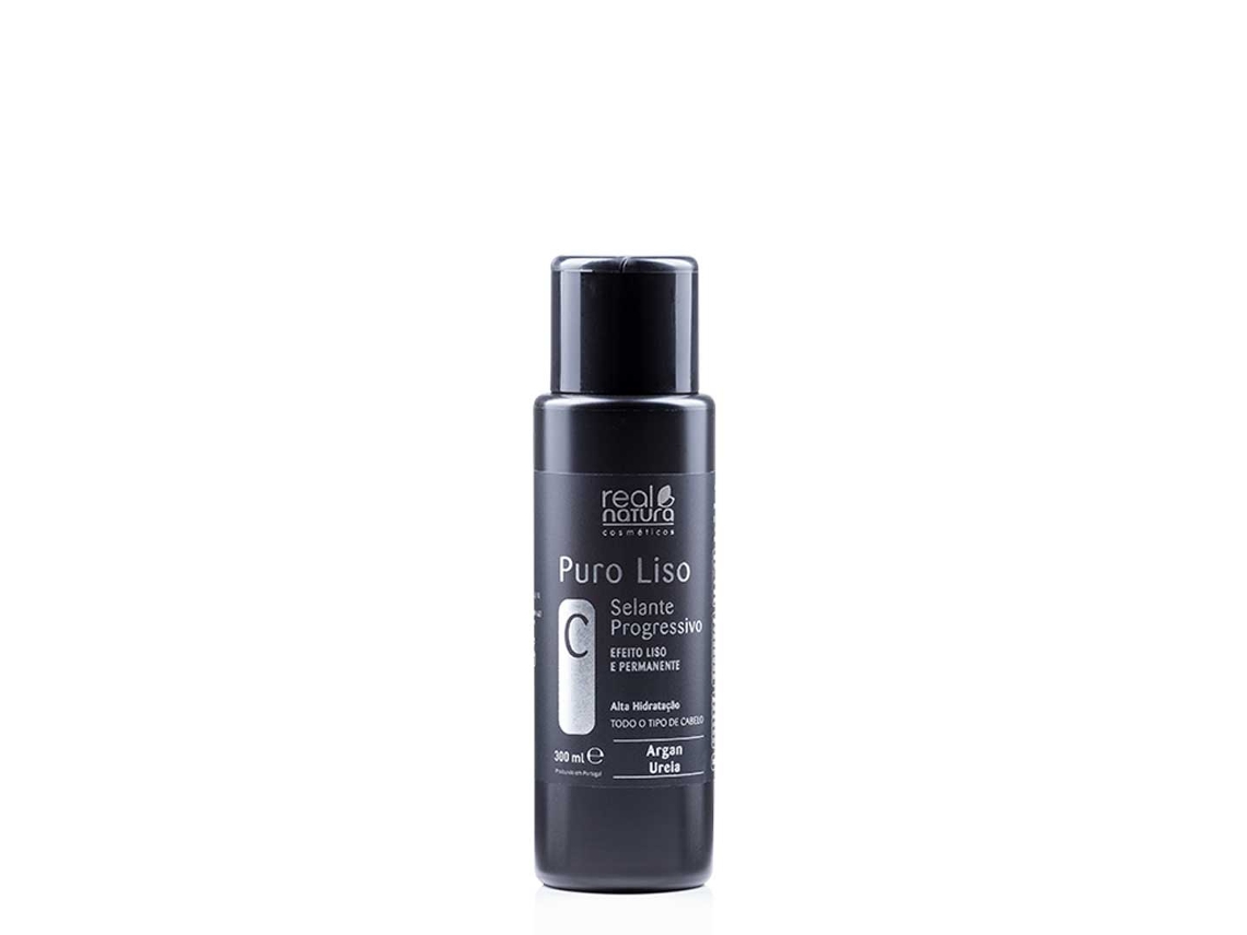 Escova Progressiva Puro Liso Passo C 300Ml REAL NATURA