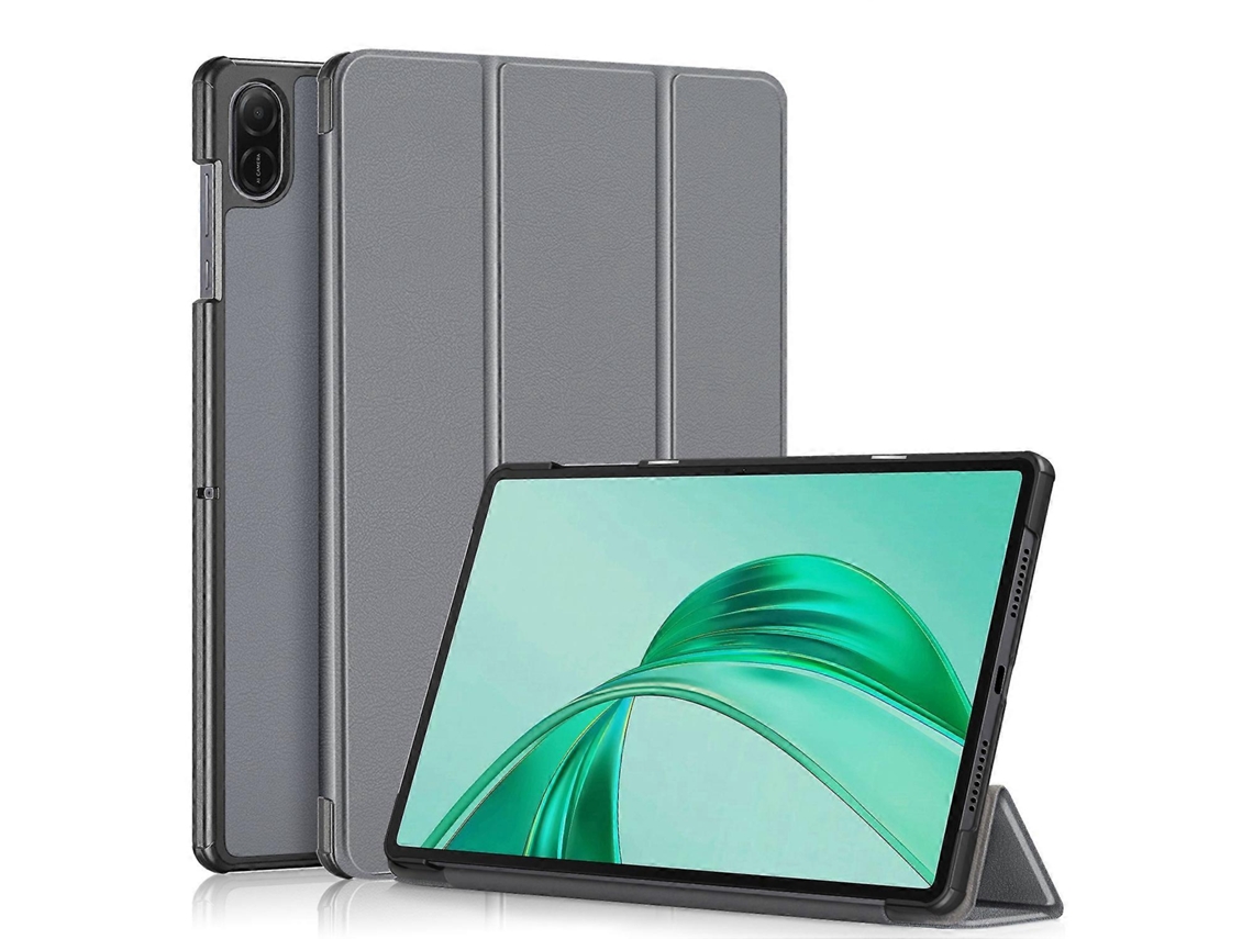Capa De Couro Dobrável Tripla Para Tablet For Honor Pad X8a Custer Pure Color