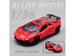 Miniatura de Carro em Escala 1/36, Feita em Metal Fundido, Presente para Crianças. MDUG