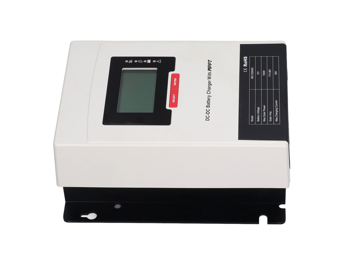 Controlador de carga MPPT 50A: resposta rápida e inteligente para painéis solares de 12 V/24 V