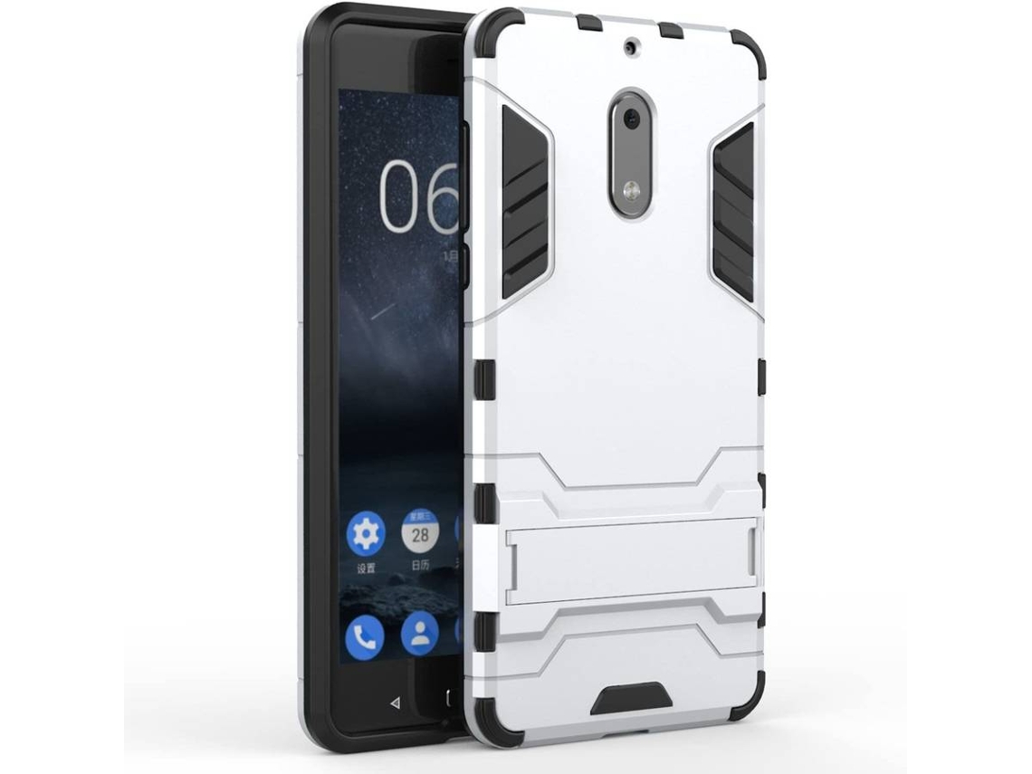 Capa Nokia 6 HONGWE. Prateado