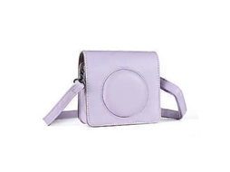 Bolsa de couro sintético estilo retrô para câmera instantânea Kodak Slowmoose.