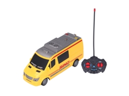 Primerox carro de Bombeiro Controle Remoto Rc 1:30 Estável Durável Brinquedo para Crianças 3+