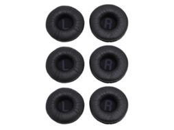 6 Peças Almofadas De Ouvido Para Headset De Espuma Com Isolamento De Ruído Para Tune 600btnc 660nc 510bt T450bt T500bt Preto