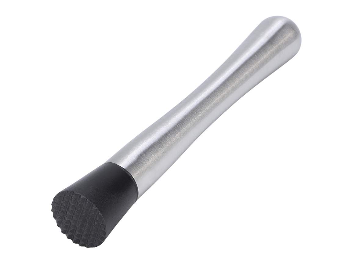 Amassador de Coquetel de Aço Inoxidável Muddler Martelo para Esmagar Gelo e Misturar Bebidas S/MARCA