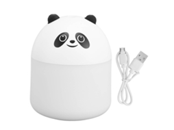 Umidificador Portátil Com Purificação De Ar E Luz Noturna