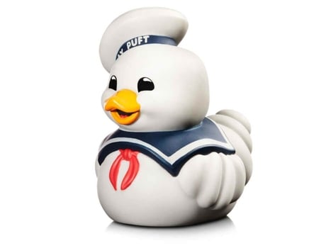 Figurinha Tubbz Pato Cosplay Ray Stantz Vinil Stay Puft 9 Cm