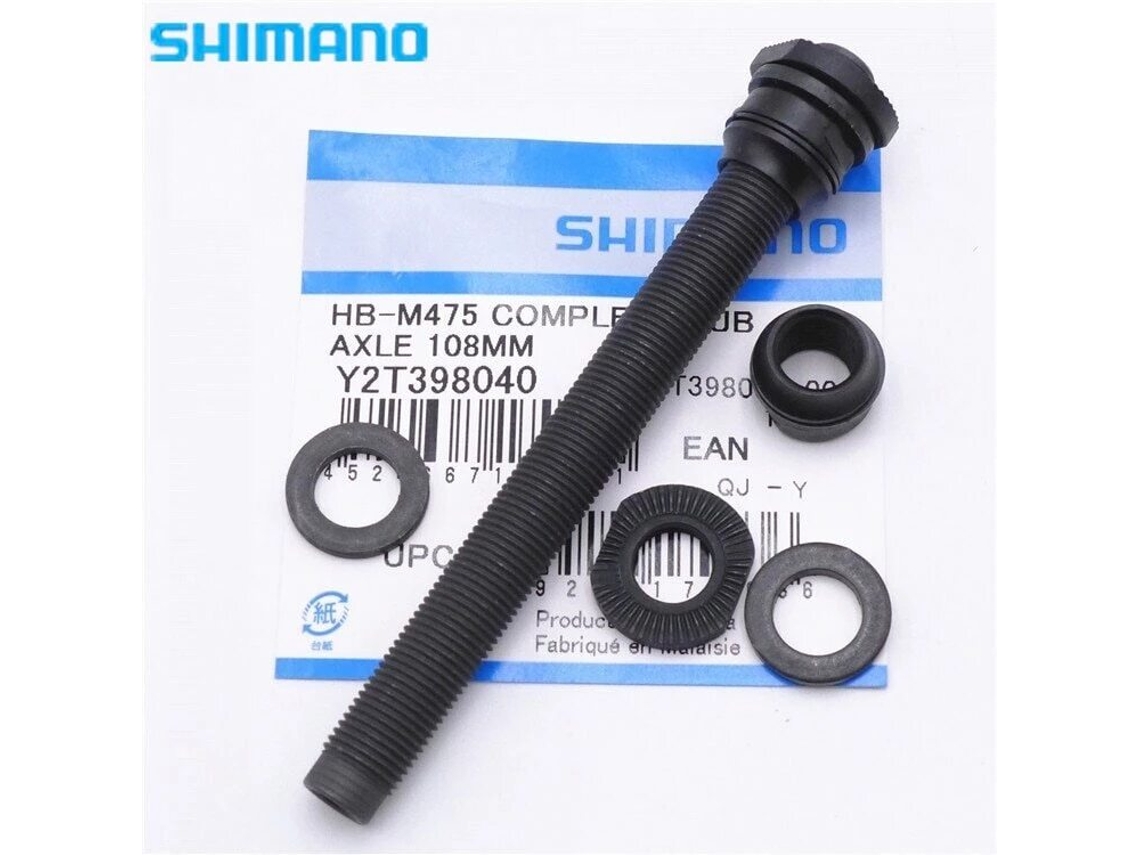 Eixo do cubo completo SHIMANO HB-M475