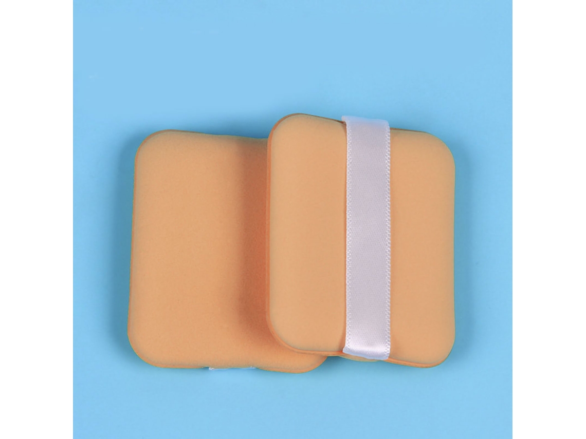 Almohadilla De Maquillaje De Polvo Doble Cara Para Maquillaje
