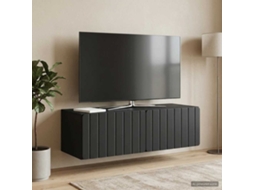 Vidaxl Gabinete De Tv De Parede 98 X 41 X 30 Cm Preto