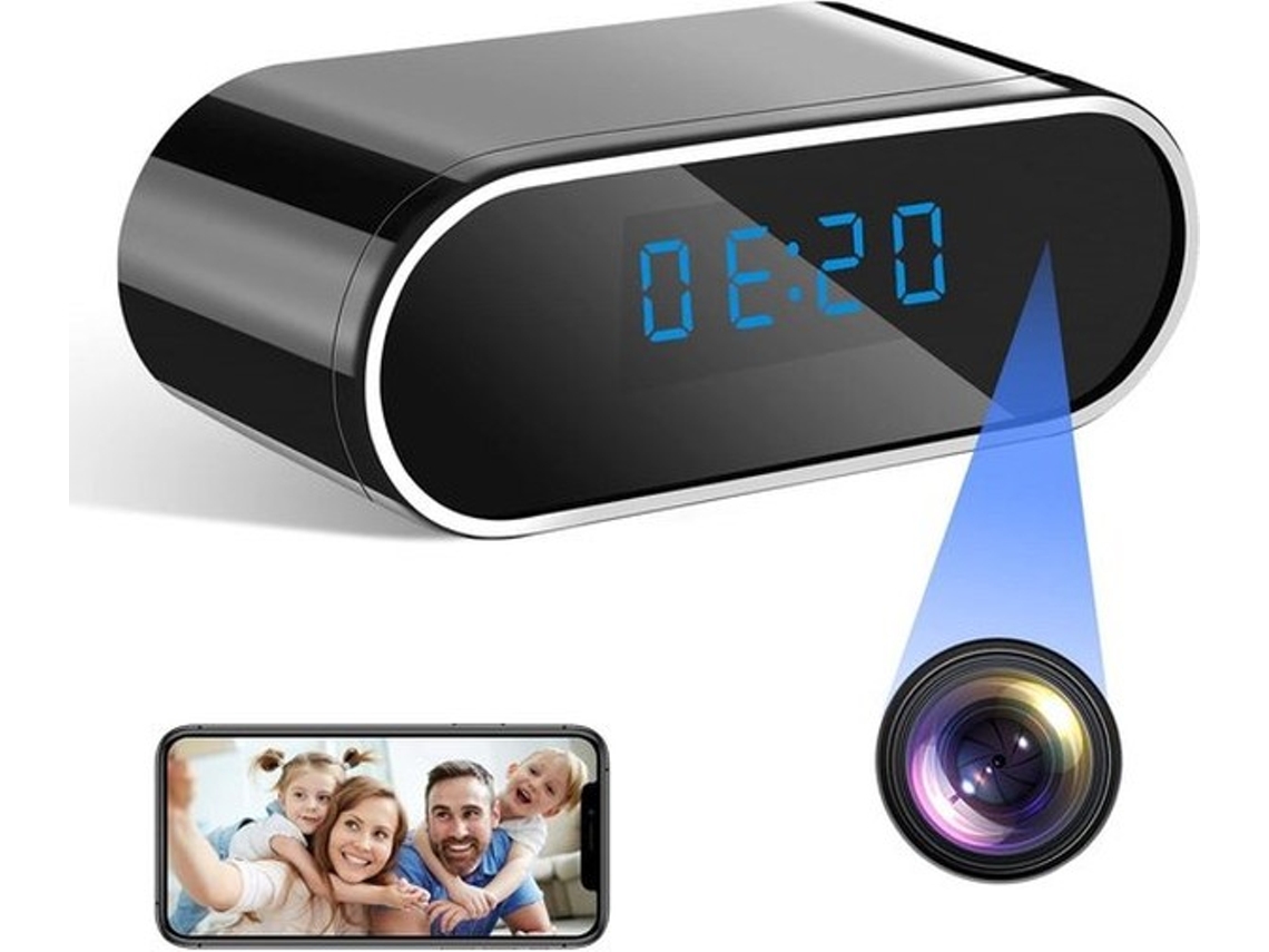 Câmera Wi-fi Oculta 120° Com Visão Noturna E Detecção De Movimento