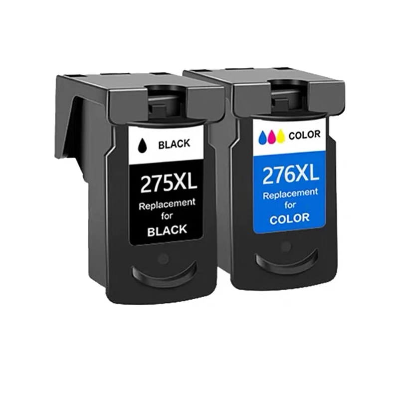 Tinteiro Preto e Cores PG-275 CL-276 para impressoras Canon Pixma Tr4720, Tr4722, Tr4700, Ts3520, Ts3522, Ts3500 MDUG