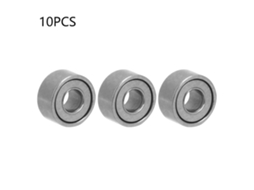 10 Unidades De Rolamento De Bola De Groove Profundo Protegido Por Metal (682-zz 2x5x2.5mm)