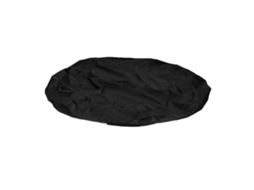6 pés Round Bathtub Cover Liner Dustproof Black Pool Grill Cover