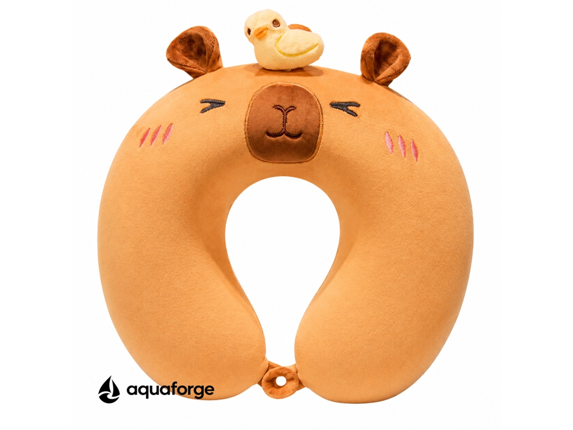 Almofada Cervical Ergonómica Espuma Viscoelástica Respirável 30 X 30 Cm