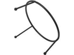 Suporte Para Bolas De Jardim Totority, Pedestal De Metal Robusto Para Exibição Vasos Jardim Em Pátios