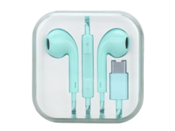 Fones de Ouvido Intra auriculares Type c com Controle de Volume, Redução de Ruído e Conforto EOOCOO