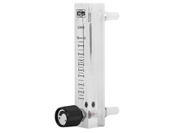 Medidor De Flujo De Gas 1-10 Lpm Com Válvula Reguladora De Qualidade De Acrílico Transparente