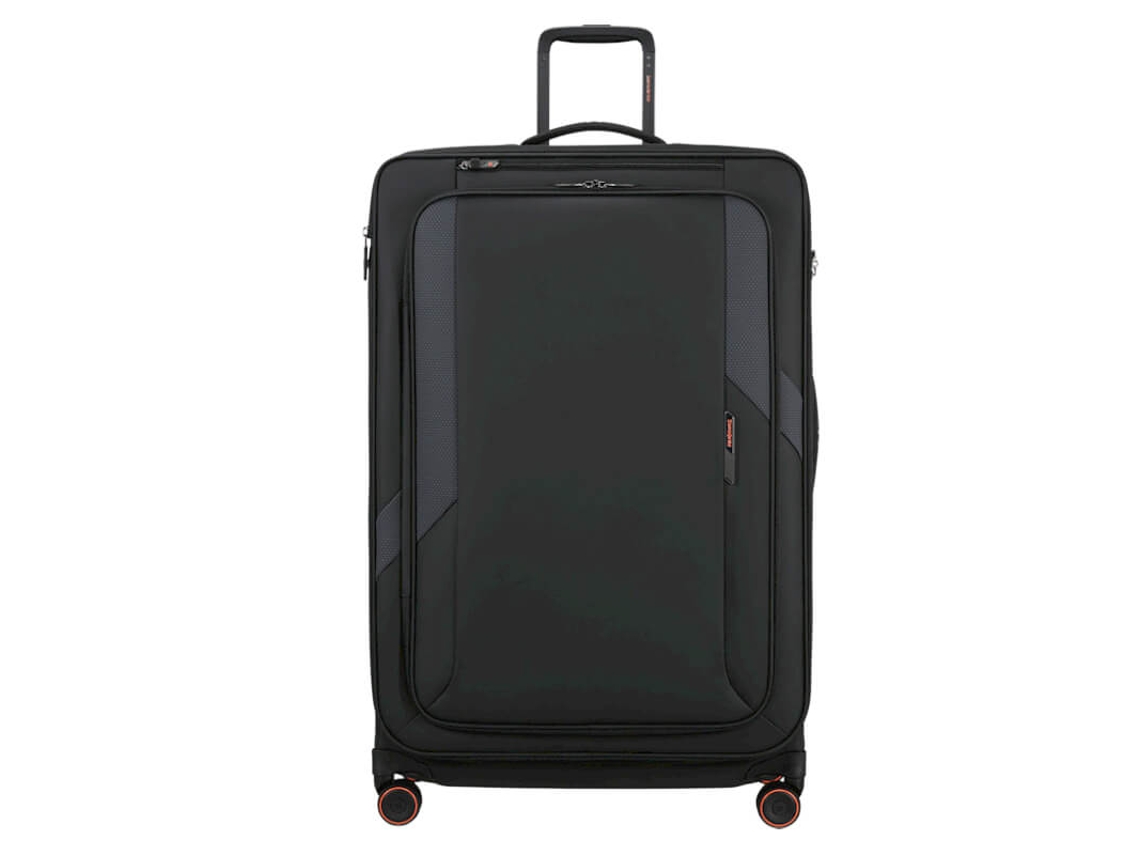 Samsonite Mala Viagem / Carrinho Gigante 84cm 4r Exp Esmaltado Preta