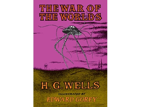 Livro War of the Worlds de H G Wells (Inglês)