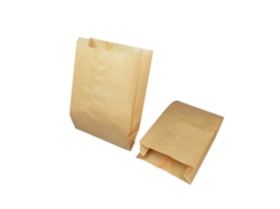 100 Sacolas De Papel Kraft 6 X 22 Cm, Sacola Para Presente/sacola Para Festas/conjunto Aquaforge