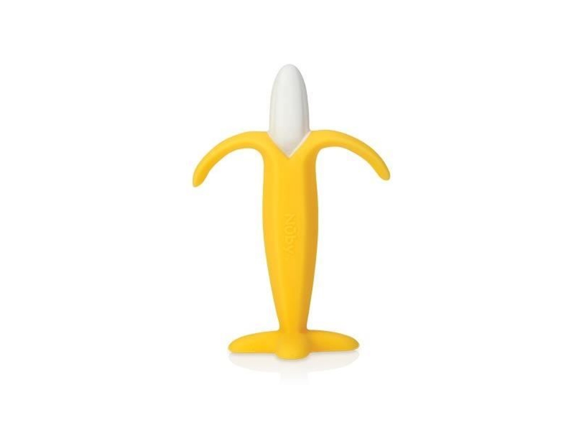 Brinquedo para morder - NUBY - Milho doce - Amarelo - Silicone - 17,1 x 10,5 cm