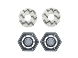 Conjunto de 4 Peças Reposição para Aspirador Robô N9/n9+, Incluindo Suporte para Pano de Limpeza e Esfregão BRILVIBERA