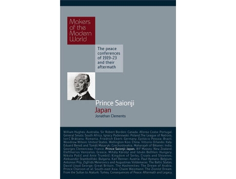 Livro prince saionji: japan de jonathan clements (inglês)