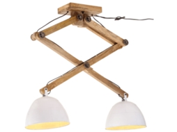 Vidaxl Candeeiro De Teto 25 W 29x18x85 Cm E27 Branco