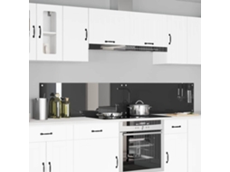 Vidaxl Painel De Cozinha 2 Pcs Cinza Escuro 110 X 40 Cm